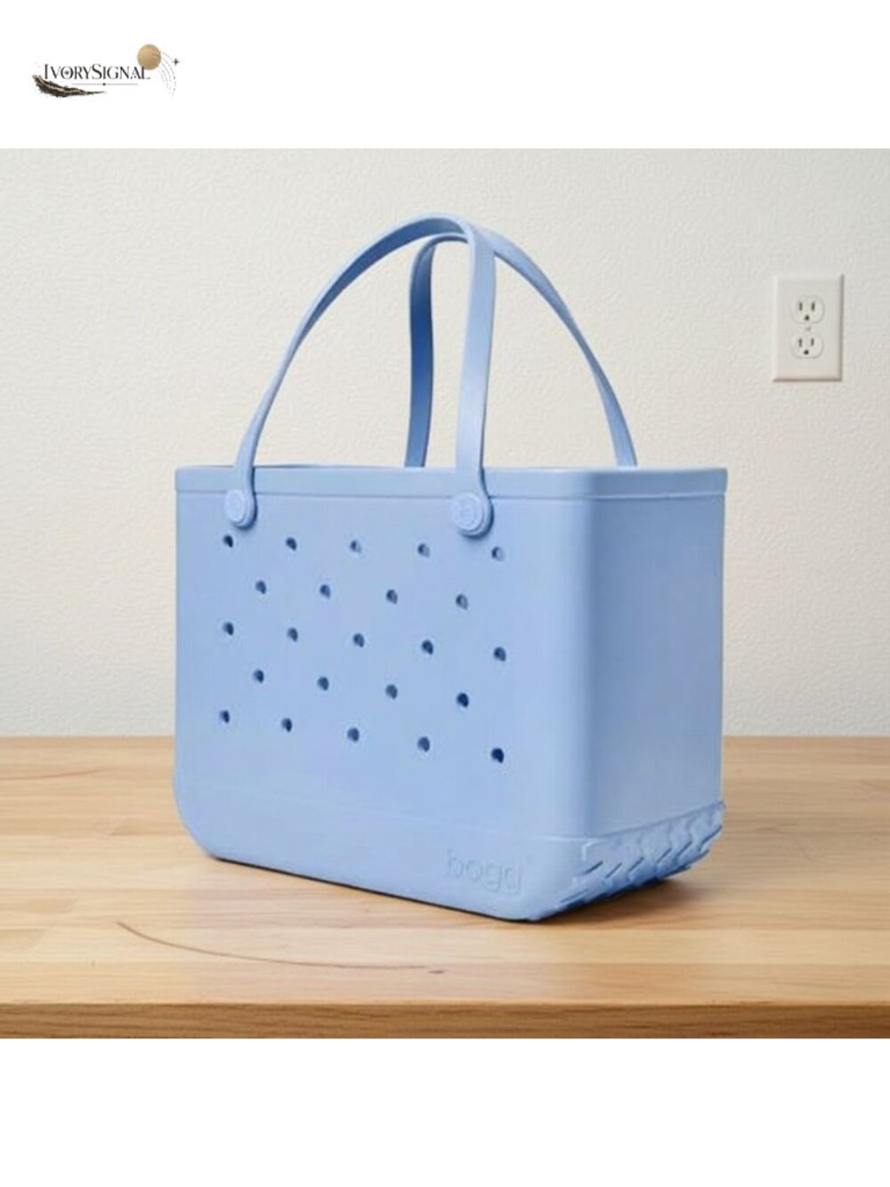 Large EVA Tote Water Resistant Twist Strap Beach Pool Travel Bag